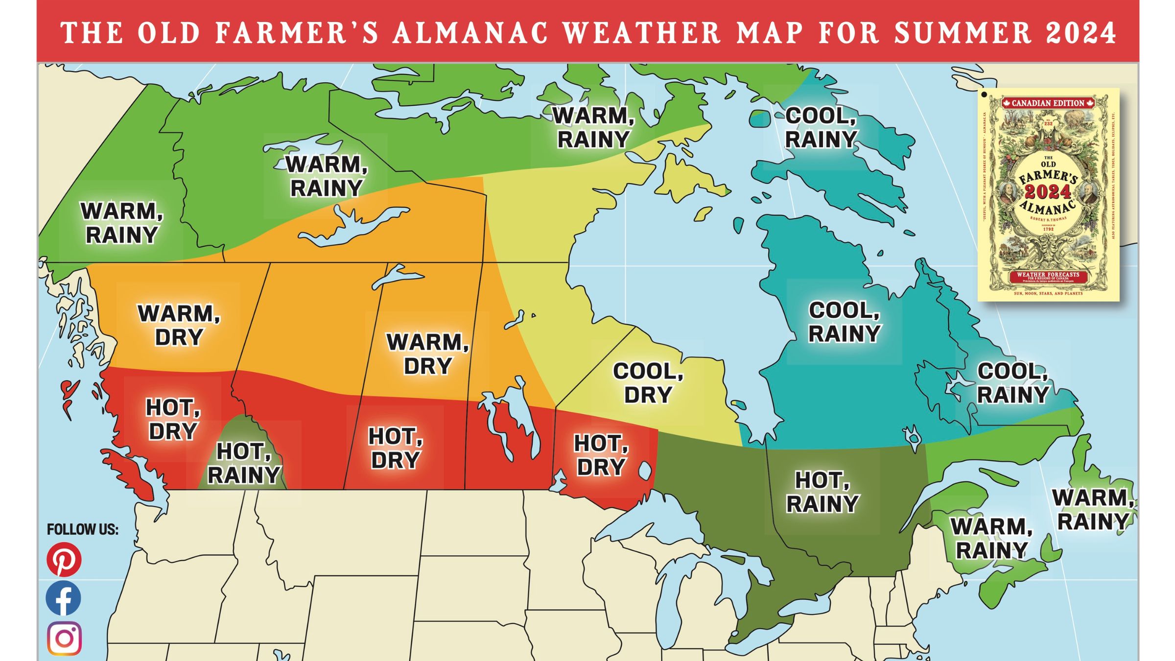 Summer Forecast Canada 2024 Janka Jillayne